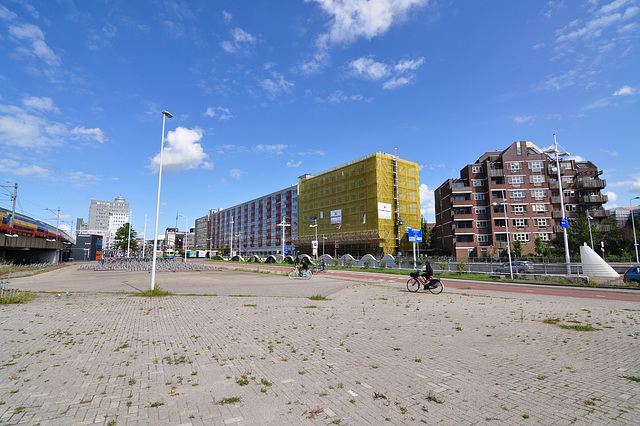 Stationsplein in Leiden