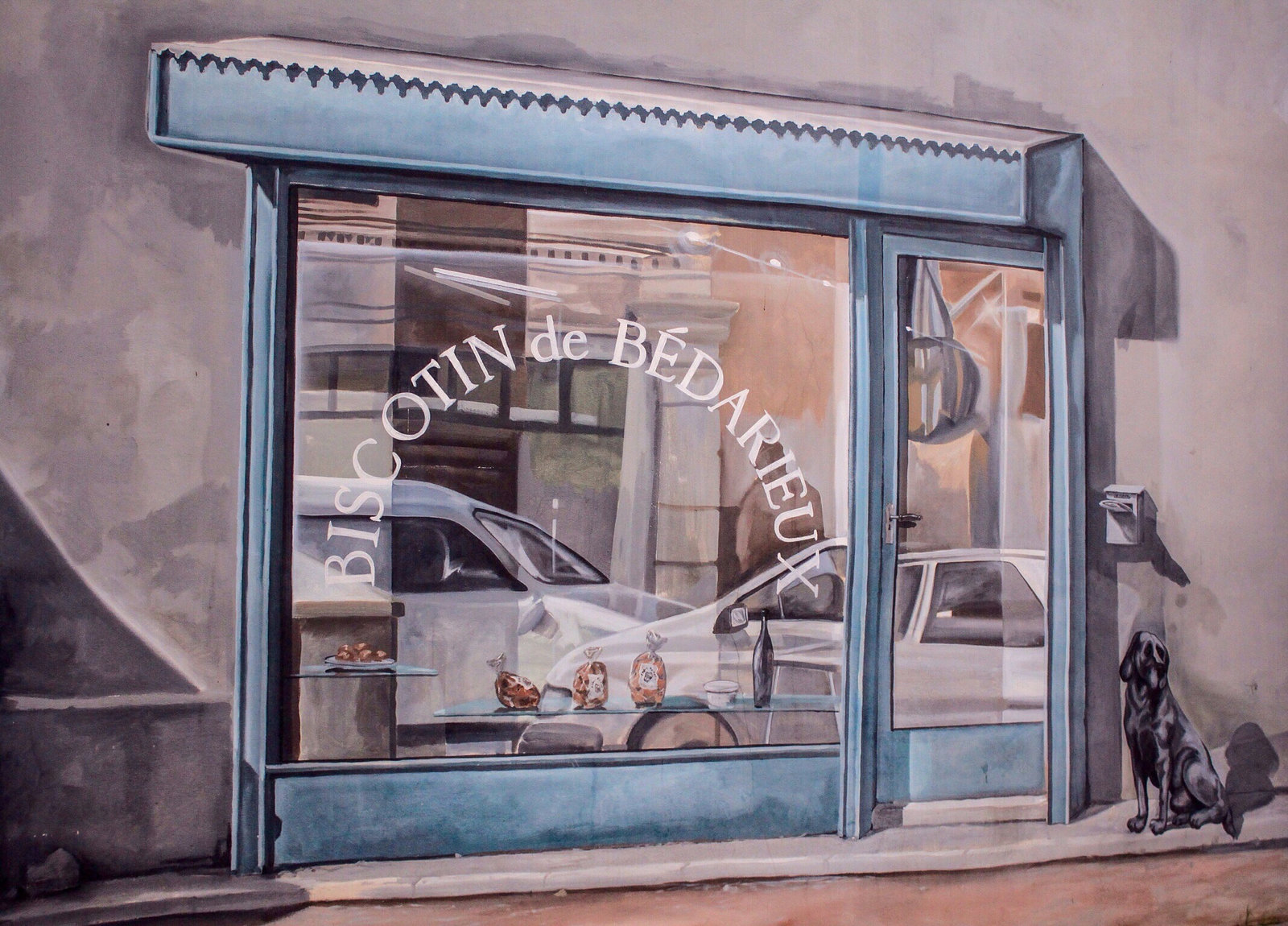 Painting on a Wall - Bedarieux