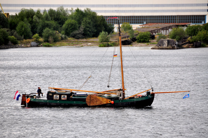 Dutch sailing ship in Rostock