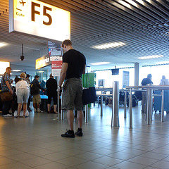 Dubai 2012 – Waiting at Schiphol airport