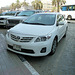 Dubai 2012 – My rental car – Toyota Corolla