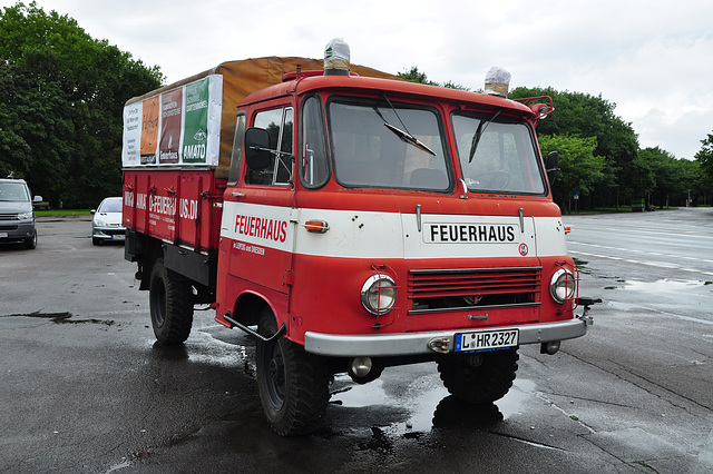 Leipzig – Old fire truck