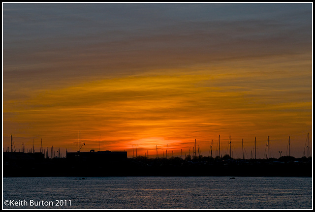 Hayling sunset