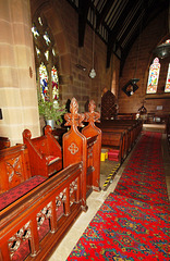 Chancel, St James' Church, Idridgehay, Derbyshire