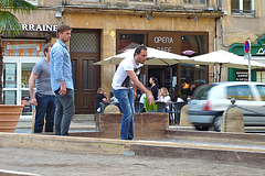 France 2012 – Men playing Jeu de boules