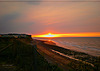 North sea sunset 2008