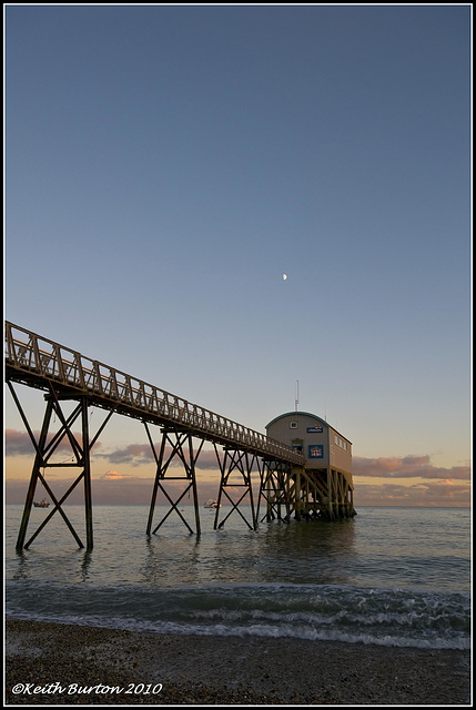 Selsey Lifeboat Station at Dusk