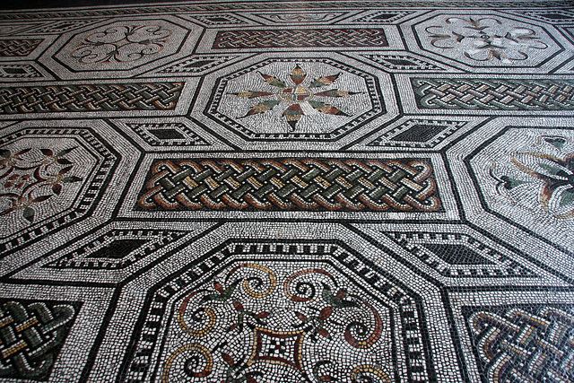 Mosaic floor