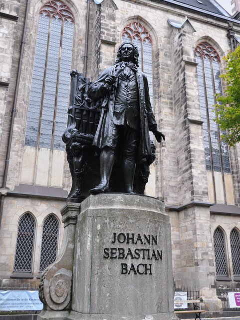 ipernity: Leipzig – Statue of the great Johann Sebastian Bach - by ...