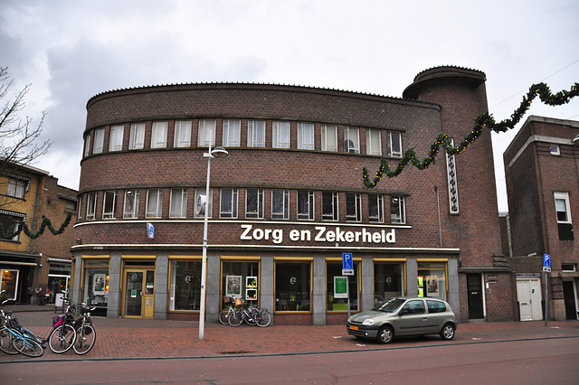 Building on the Korevaarstraat in Leiden