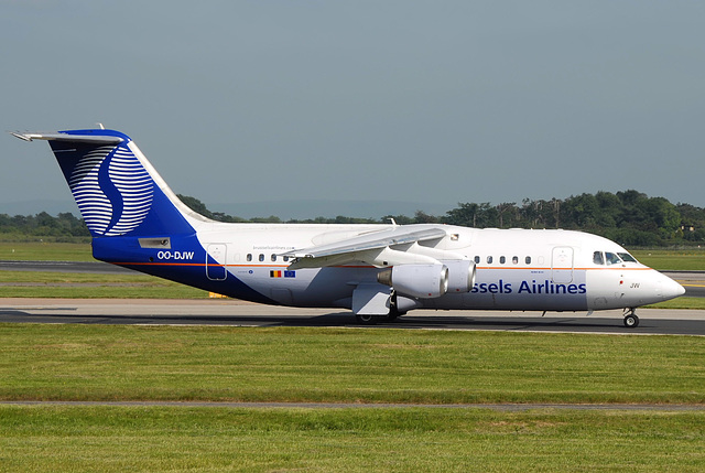 OO-DJW BAe146-200 Brussels Airlines