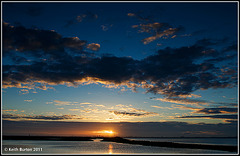 Sunset at Langstone Harbour