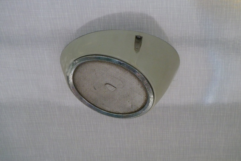 Loudspeaker of a 1960 Leyland-Werkspoor bus