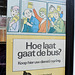 The Hague Public Transport Museum – 1970s advertisement for the new timetable