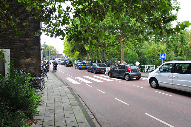 A car-free city center means busy roads elsewhere