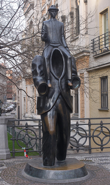 Franz Kafka Statue