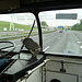 1960 Leyland-Werkspoor bus on the highway