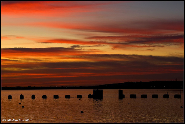 Langstone sunset 11