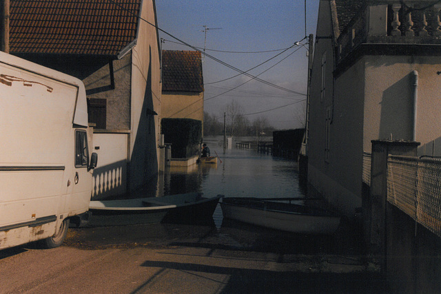 Flood in Burgundy