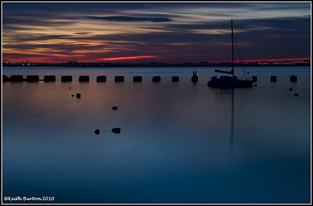 Langstone sunset 5