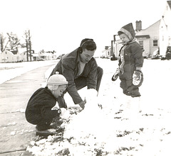 John, Hortona and Mary, Nov. 1950, Grand Rapids