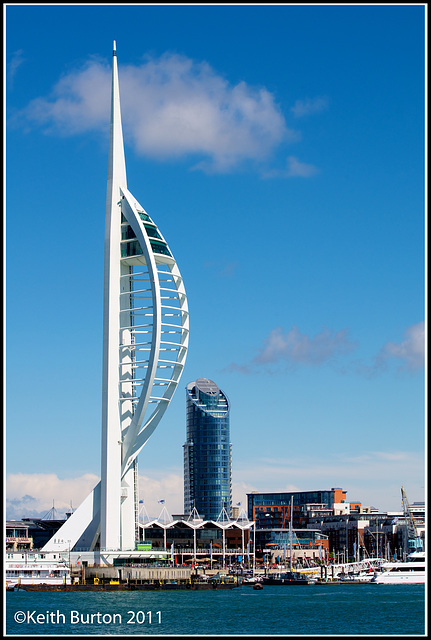 Spinnaker Tower - colour version
