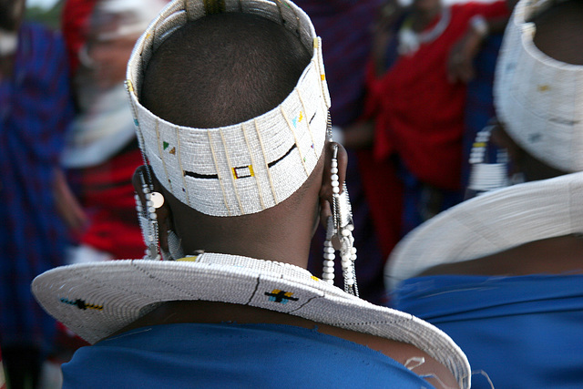 Maasai headdress