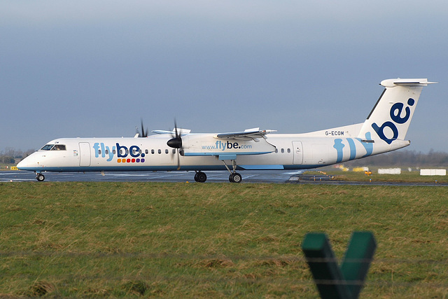 G-ECOM DHC-8-402 FlyBE