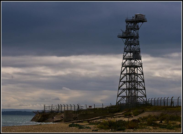 Tower at Eastney near Hayling Ferry