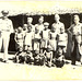 Dad's shipmates with Fijian boys, c. 1945, USS Gratia.