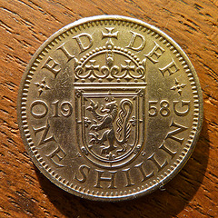 1958 British Shilling