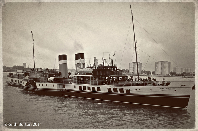 The Waverley...........Paddle Steamer