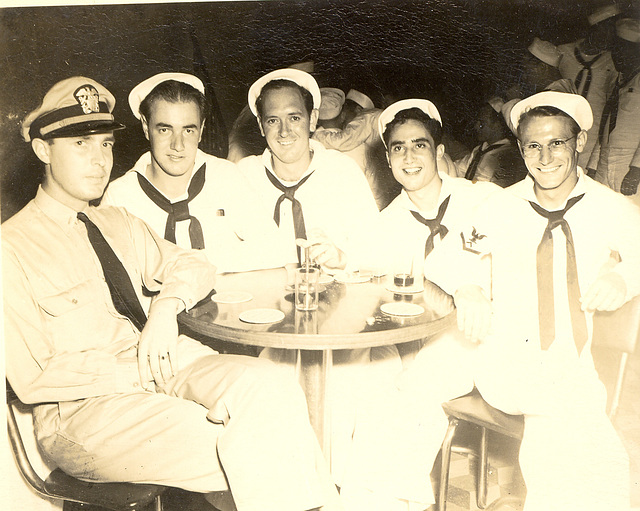 Dad and shipmates returned to San Francisco late 1945, USS Gratia.