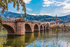 Heidelberg, Alte Brücke (165°)