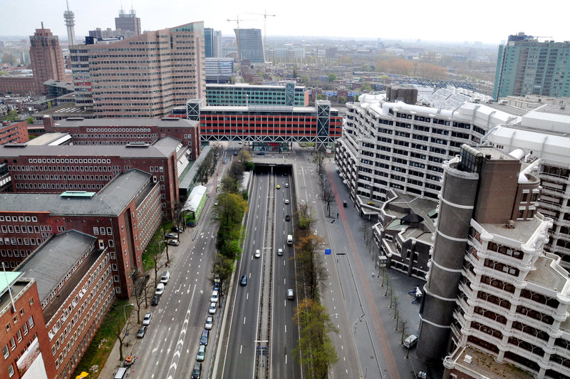 A view of The Hague, looking east