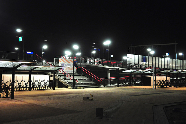 New railway station Sassenheim