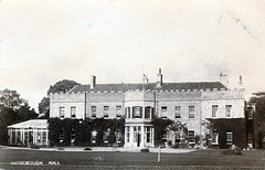 Narborough Hall, Norfolk from a postcard of c1910