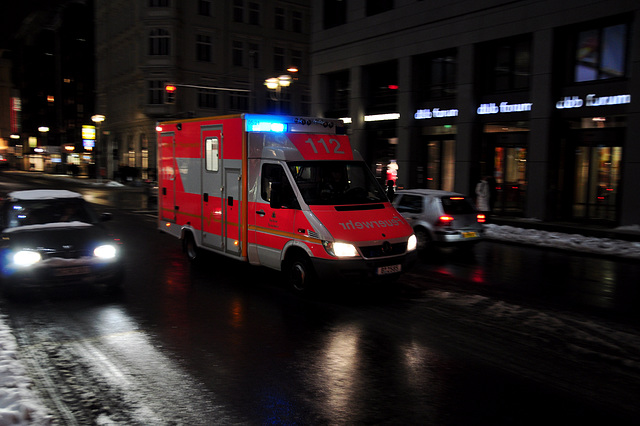 Berlin – Fire Service in the Friedrichstraße