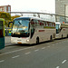 Touringcars at Leiden bus station