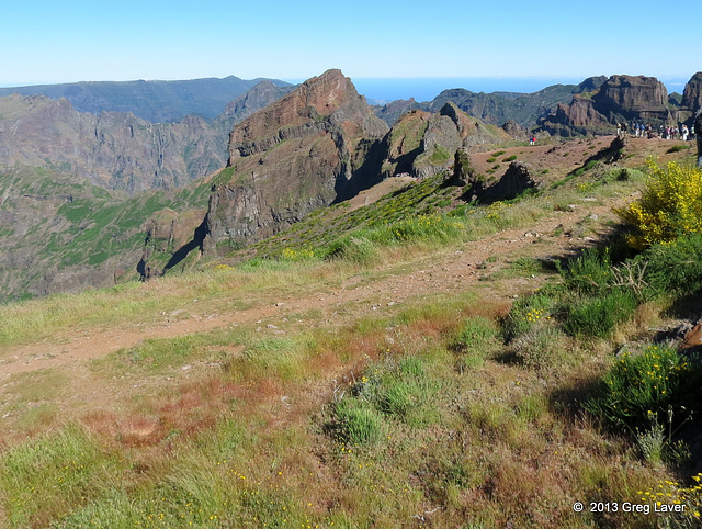 View from 3rd highest peak.