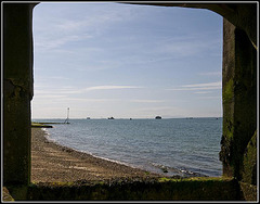 Framed - View from Victoria Pier