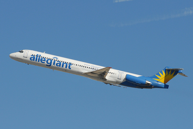 N877GA MD-82 Allegiant Airlines