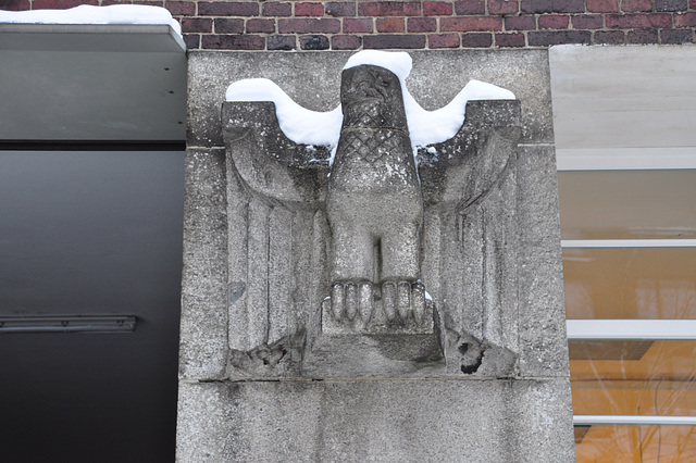 Old German eagle in the Knesebeckstraße, Berlin