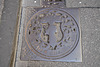 Holiday 2009 –  1901 manhole cover of the city of Trier, Germany