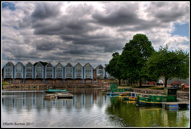 Chichester Canal Basin - Colour Version