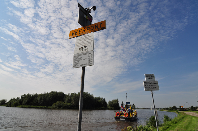 Ferry over the Zijl