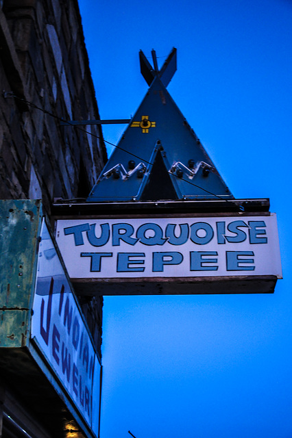 Turquoise Tepee