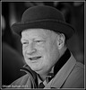 Man in bowler hat