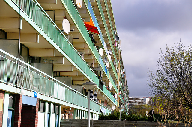 Satellite dishes