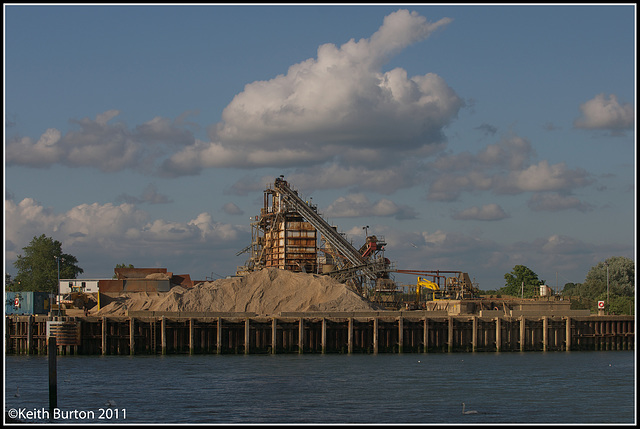 Bedhampton Quay..........without the interesting effect!